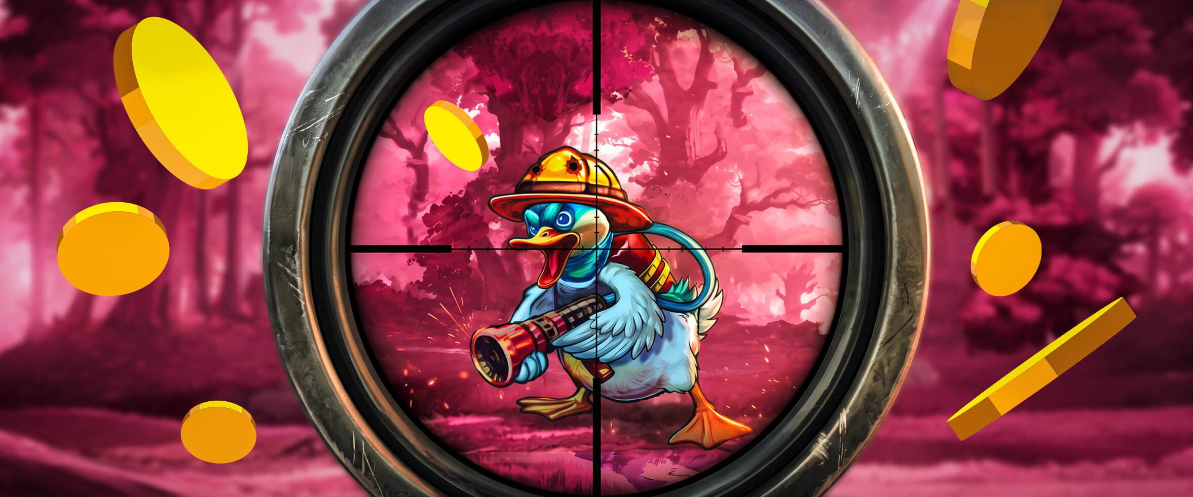 Mysteeripalkintoja Duck Hunters 2 -pelissä!